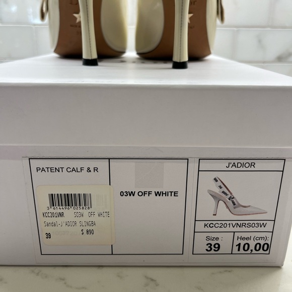 ** sold Authentic J’adore Dior slingbacks - Picture 9 of 10